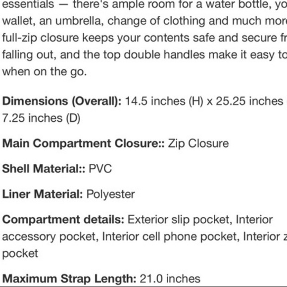 Hunter X Green tote - Picture 3 of 3